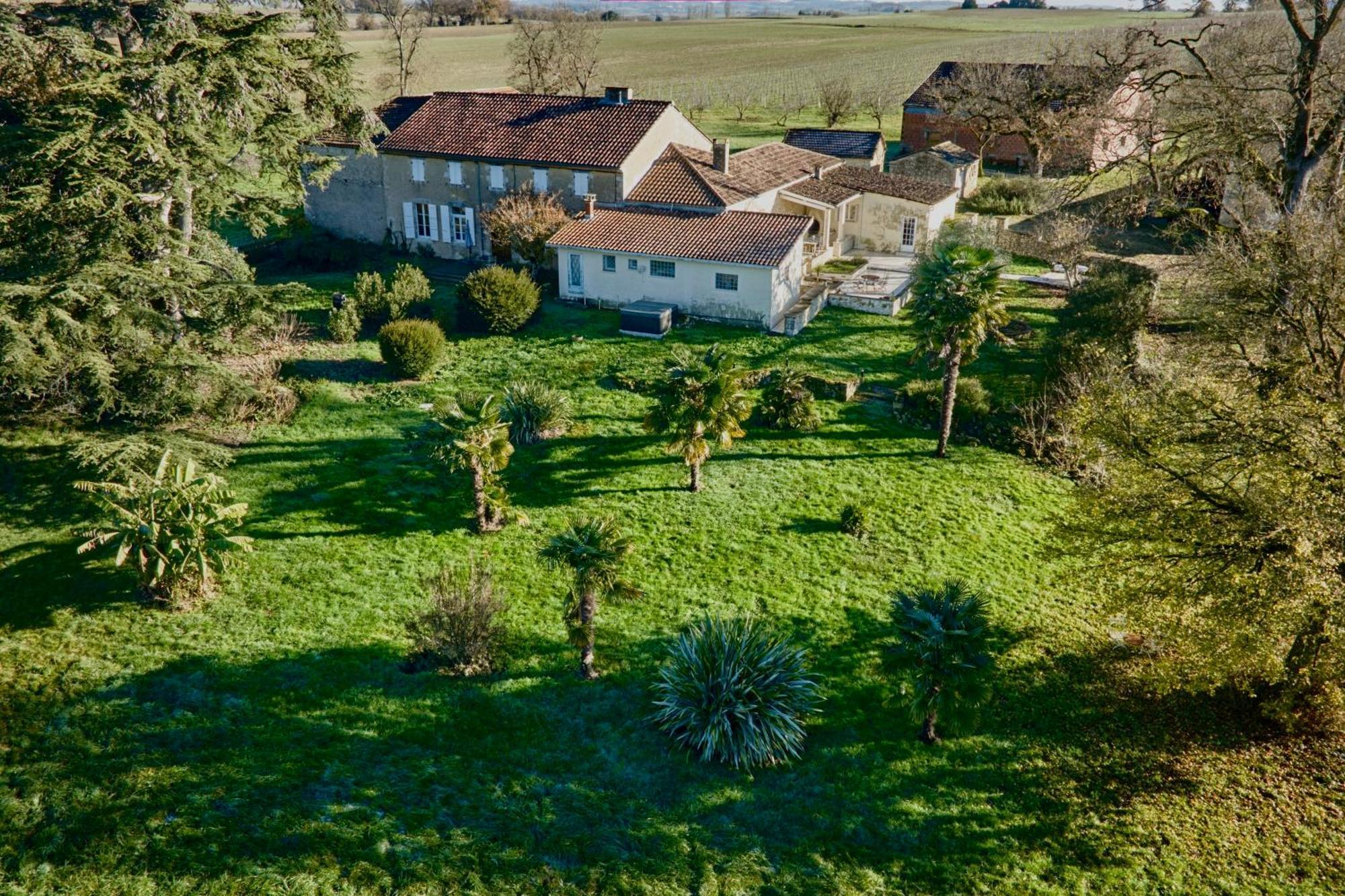 Chambres D'Hotes De Charme Avec Piscine - Le Clos Boissiere Valence-sur-Baise Экстерьер фото